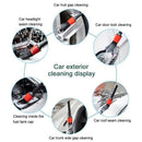 3X(Car Duster,Detailing Brush Set,Auto Detail Brush Set with Car Dash Duste