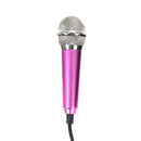 Mini Condenser Microphone with 3.5mm Plug Mobile Phone and Mic Stand