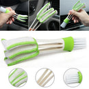 Portable Double End Window Interior Green Accessories Household Car Vent Brush