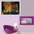 Fireworks 5D Round Diamond DIY Embroidery Painting Craft Kit Home Decor