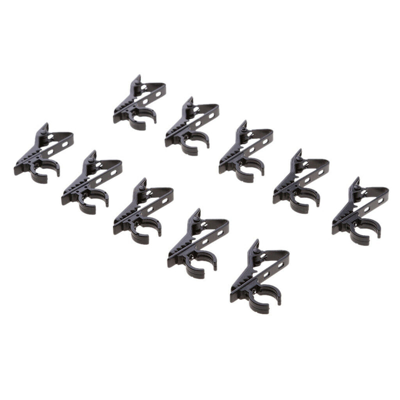 10 Pack Metal Clip , 12mm/0.47inch Dia Lapel / Lavalier Microphone Tie Clip