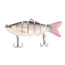 6Segment Hard Plastic Swim Bait Fishing Lures Crank Bait Wobbler Sinking