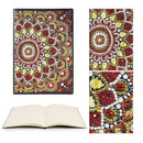 DIY Mandala Special Shaped Diamond Painting 50 Pages Notepad A5 Sketchbook