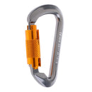 25KN Twist Gate Auto Lock Carabiner Rock Tree Climbing Dog Clip Hammock Hook