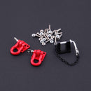 3pcs Metal Lock Catch Chain RC Car Crawler Accessories for Traxxas Redcat