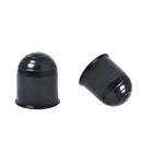 2 Pcs Plastic Tow Ball Towing Protect Hitch Towball 50mm Car Van Trailer Plastic