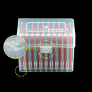 10Coin Capacity Holder Clear Storage Box Case For PCGS NGC Supplies Durable 2019