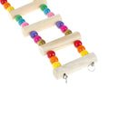 Bird Swing Wooden Bridge Ladder Climb Cockatiel Parakeet Budgie Parrot Pet T`US