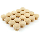 20Pcs 33Mm Round Wooden Cabinet Knob Cabinet Drawer Drawer Door Handle Furn