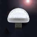 USB Mini LED RGB Disco Stage Light Party Club DJ KTV Xmas Magic Phone Ball Lamp