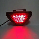 12V Car Sporty F1 Style Triangle 12LED Rear Stop Tail Third Brake Light Lamp ME