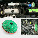 1Pc Green Sponge Air Filter 21 x 21 x 11Cm Universal Mushroom Head Shape Hi X8C8