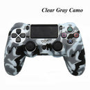 Silicone Rubber Soft Skin Gel Cover Case for Playstation 4 PS4 Controller Skin