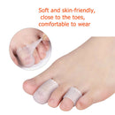 2pcs Fingers Toes Protective Sleeve Overlapping Anti-wear Sleeve Feet Care