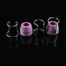 1X(10Pcs Ceramic Shield Cups And 10Pcs Guide Ring/Air Plasma Cutter Ag60 Cu