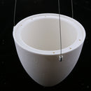 2x Hanging Plastic Self - Watering Flower Pot Succulent Pot With Chain Hook