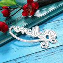 Letter Metal Cutting Dies Stencil Album Paper Cards Embossing Scrapbooking Craft