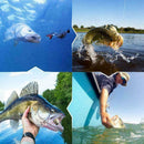 1set 5PCS Bionic Swimming Lure Artificial Bait Suitable For all of fish M9F5