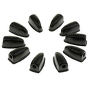 10 Pieces Drum Lug Bass Drum Hooks for Precussion Instrument Parts Black