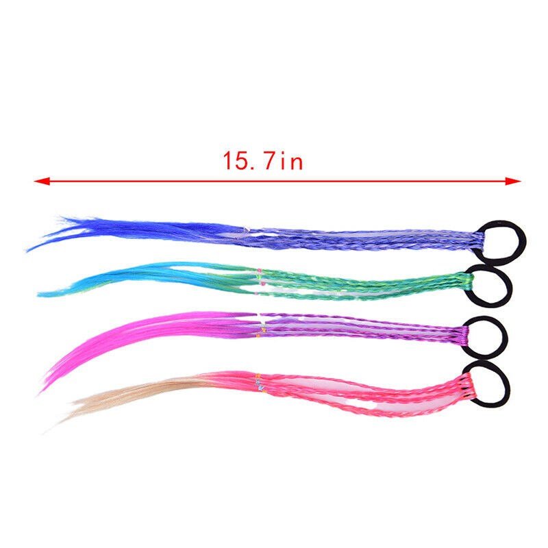 2pcs Headband Girls Twist Braid Rope Simple Rubber Band Hair Accessories Ho3 Bj
