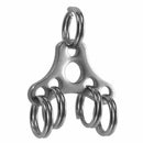 Multi Tool Stainless EDC Gear Money Clip Belt Hanger Keychain Holder Pocket H9R5