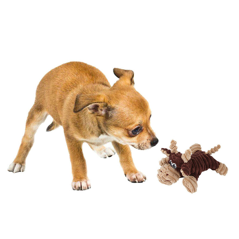 Dog Squeaky Toys No Stuffing Dog Toys Plush Dog Toys Animal Chew Toygs Hunting