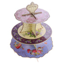 3 Tier Paper Crown Flower Cupcake Stand Cupcake Display Tower Table Decor