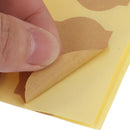 3 Sheets Empty Kraft Paper Essential Oil Perfume Bottle Roller Labels Stick- Gw