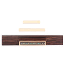 Rosewood Guitar Bridge with Nut Saddle for Acoustic Classical Guitar Parts