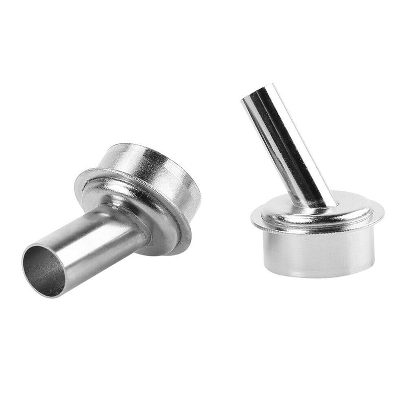 7x 3/4/5/7/8/10/12mm Curved Hot Heat Air Gun Nozzles for 861DW Soldering Station