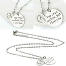 Personalized Engraved DIY Stainless Steel Custom Name Letters Pendanted Necklace