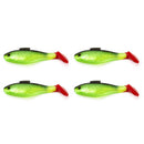4Pcs/Lot Fishing Lure Soft Bait 8Cm 6G Soft Worm Bait Swimbait Bass Shad Wo N5Y7