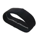 1PC Unisex Elastic Sweatband Headband Tennis Basketball Yoga Sport Color:Bl