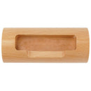 Single Pocket Landscape Business Card Holder, Wooden Personalized Business