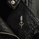 Creative Lavender Brooch Fashion Badge Backpack Jacket Decor Jewelry Gift  A