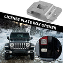 License Plate Delete Bottle Opener for Jeep Wrangler JK 07-17 Car Accessories