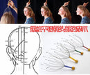 2 x/SET Head Massager Metal Scalp Neck Natural Relax Pain Body Relief Scratcher