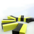 Car Tire Waxing Polishing Compound Sponge Pads Tyre Polish Clean Brush New X 2