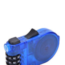 3 Feet Retractable BMX Bike Bicycle Cycle Cable Combination Lock Luggage JM