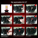 1Pcs Q1 car led Headlight Car Auto Bulbs 50W 6000LM 6000K HID Fog Bulbs hfr TIR