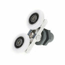25mm Diameter Double-Wheeled Replacement Shower Door Roller Runner Wheel X6H9