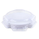 Battling Top 4D Metal Fight Burst Spinning Top Combat Stadium Rapidity Set White