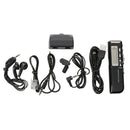 8GB Digital Voice Recorder Dictaphone MP3 Player 650Hr Rechargeable Black E1L9