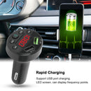 E6 Car FM Transmitter Bluetooth Handsfree MP3 Player 3.1A USB Fast Charger