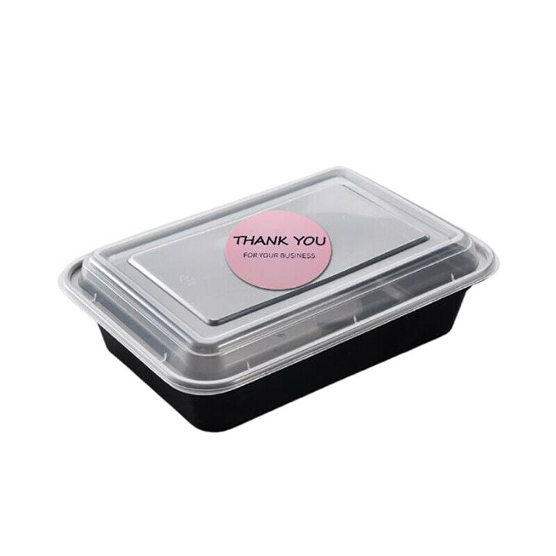 1 Roll Pink Paper Label Stickers Thank You Scrapbooking Seal Handmade Sticke Gw