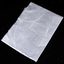 150X Disposable Hair Cutting Cape Cloth Coloring Gown Apron w/ 4x Hair Clips
