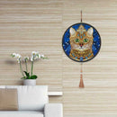 Cat Diamond Painting Coffee Tassels Special Shape Partial Drills Home Decor