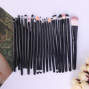 20x Women's Makeup Brush Set   Foundation Eyeshadow Eyeliner Lip Brushes Gw