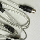 USB MIDI Interface Cord Converter to Music Create Keyboard Adapter Cable Line