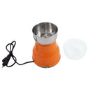 Stainless Steel Electric Coffee Grinder Low Noise Burr Grain Kitchen Tool Small